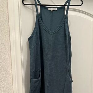 Sincerely Jules teal romper